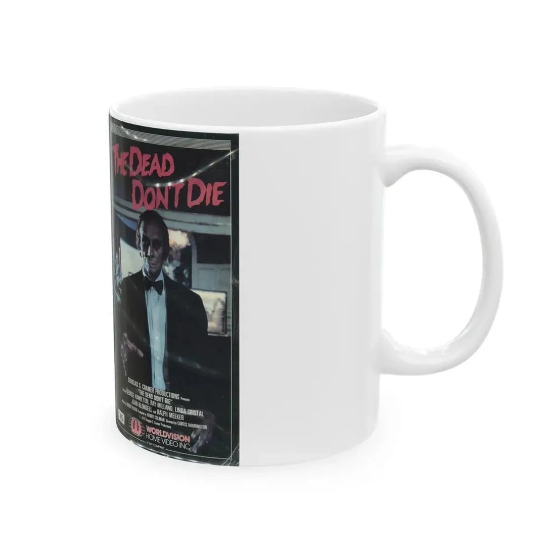 THE DEAD DONT DIE (VHS COVER) - White Coffee Mug - Go Mug Yourself