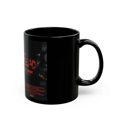 THE DEAD NEXT DOOR (VHS COVER) - Black Coffee Mug-Go Mug Yourself