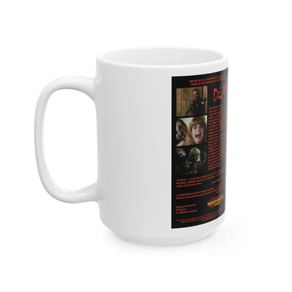 THE DEAD NEXT DOOR (VHS COVER) - White Coffee Mug - Go Mug Yourself