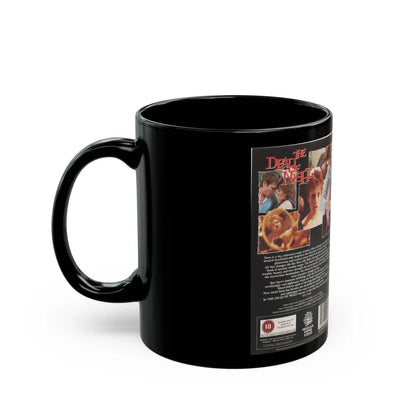 THE DEAD OF NIGHT (VHS COVER) - Black Coffee Mug-Go Mug Yourself