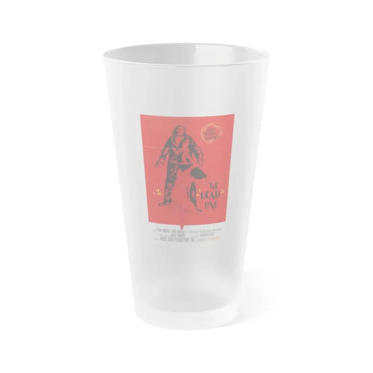 THE DEAD ONE 1961 Movie Poster - Frosted Pint Glass 16oz 16oz Frosted - Go Mug Yourself