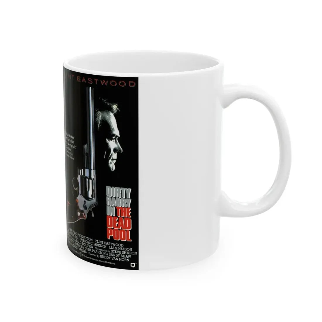 THE DEAD POOL (VHS COVER) - White Coffee Mug - Go Mug Yourself
