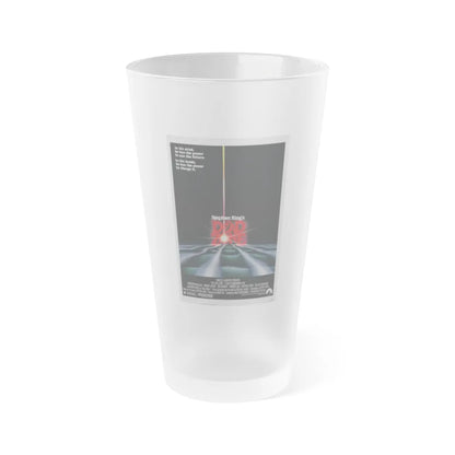 THE DEAD ZONE 1983 Movie Poster - Frosted Pint Glass 16oz-16oz-Frosted-Go Mug Yourself