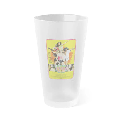 THE DEADLY ANGELS 1977 Movie Poster - Frosted Pint Glass 16oz 16oz Frosted - Go Mug Yourself