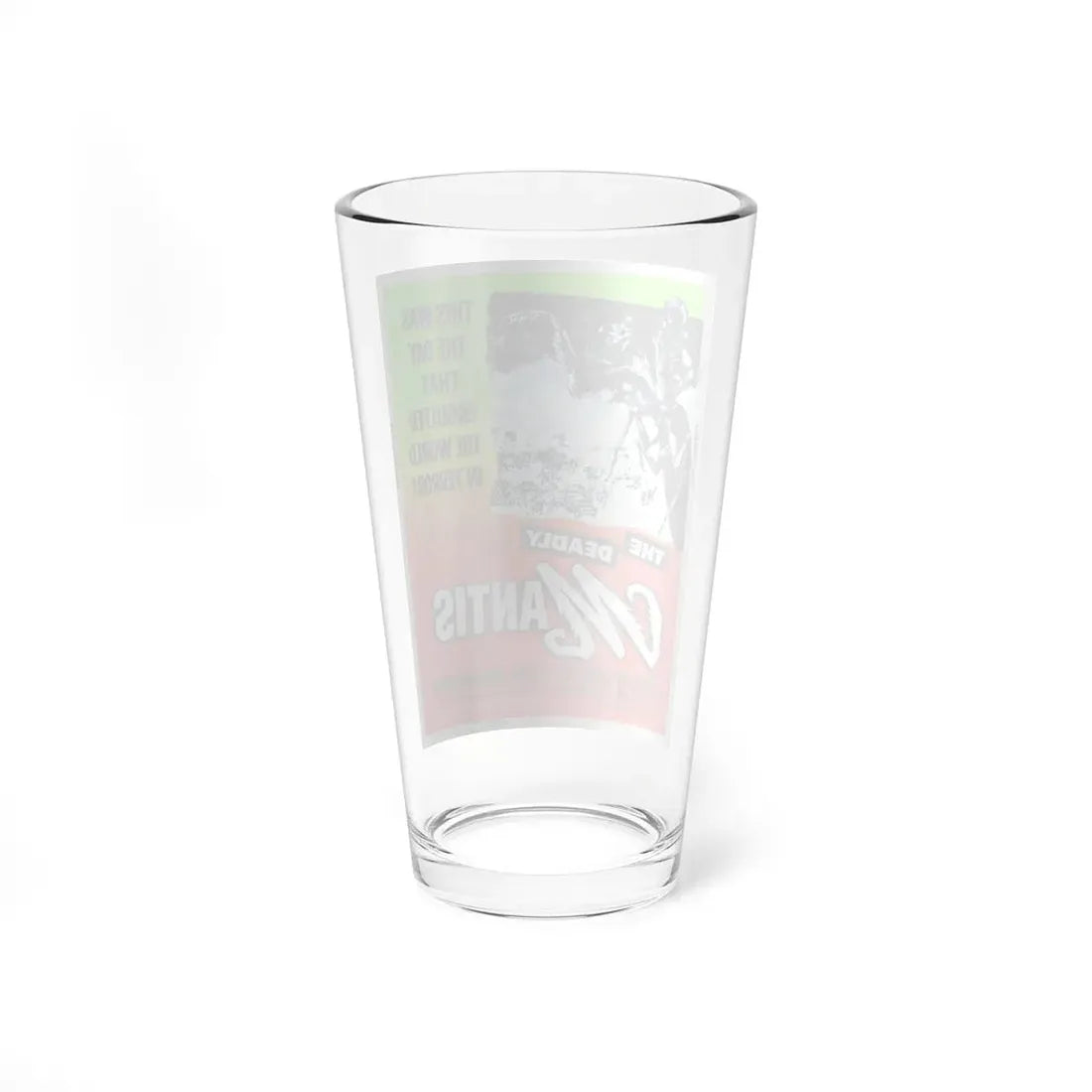 THE DEADLY MANTIS (2) 1957 Movie Poster - Pint Glass 16oz - Go Mug Yourself