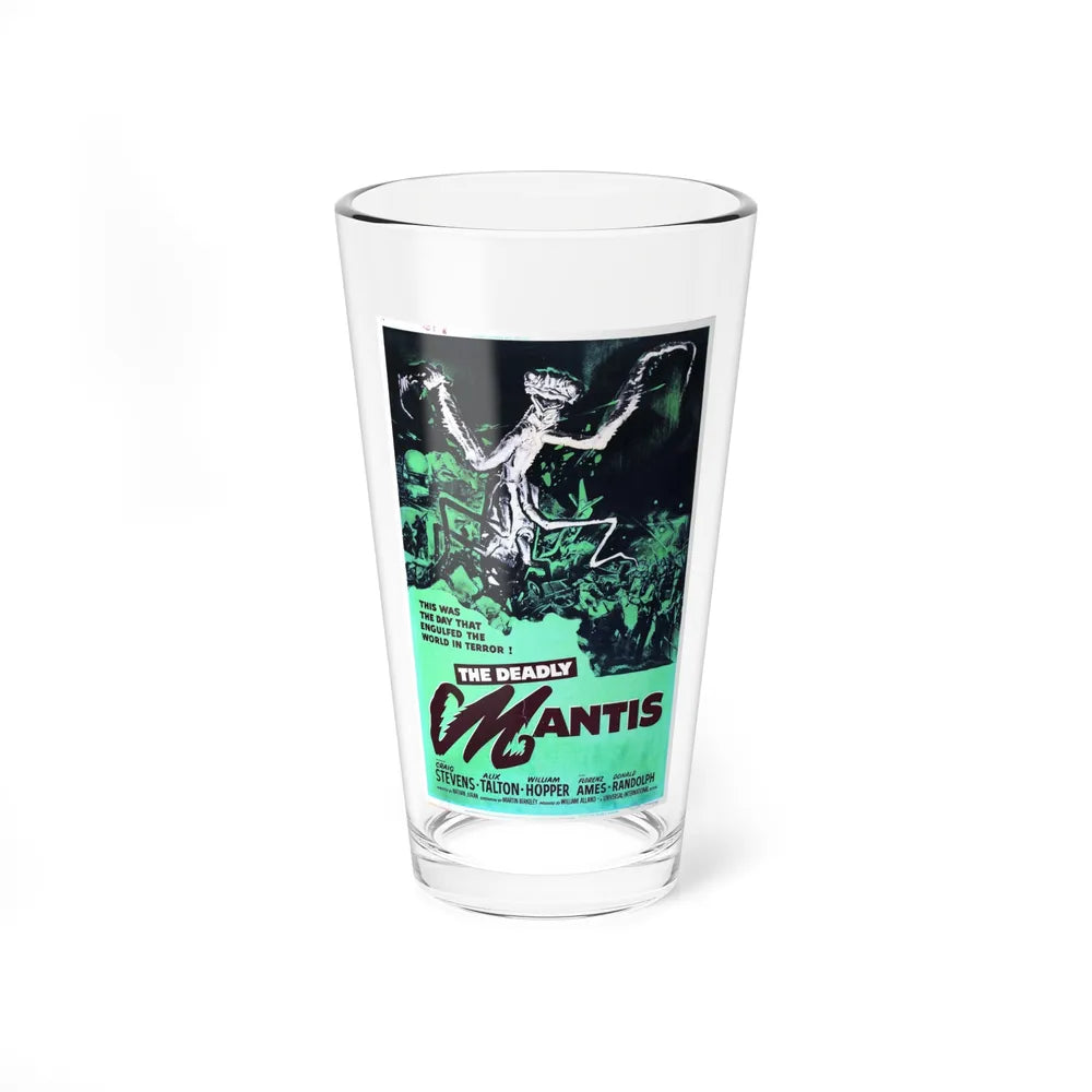 THE DEADLY MANTIS (4) 1957 Movie Poster - Pint Glass 16oz-16oz-Go Mug Yourself