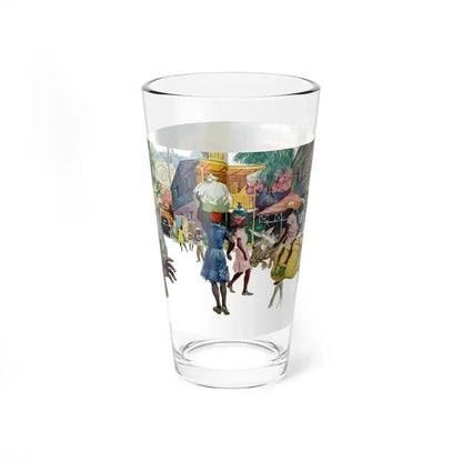 The Deadly Mermaid by James Atlee Pillips (1), Collier's Magazine, June 27, 1953 (Magazine Illustration) Pint Glass 16oz 16oz - Go Mug Yourself