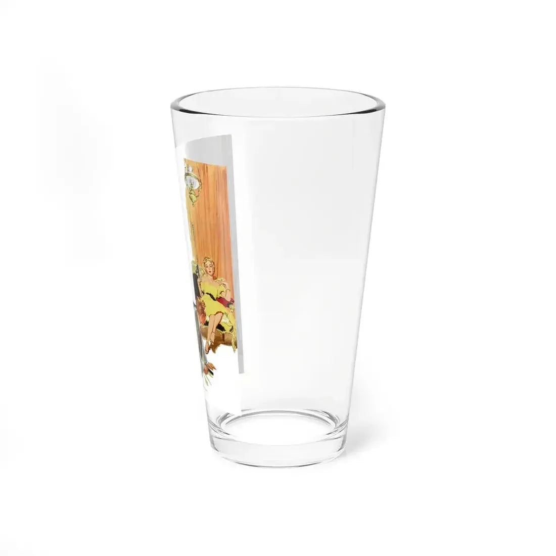 The Deadly Mermaid by James Atlee Pillips (2), Collier's Magazine, June 27, 1953 (Magazine Illustration) Pint Glass 16oz - Go Mug Yourself