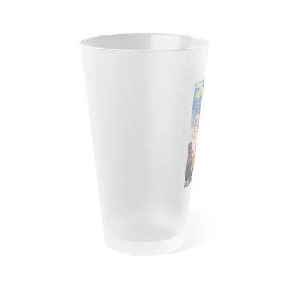 THE DEADLY SPAWN 1983 Movie Poster - Frosted Pint Glass 16oz - Go Mug Yourself