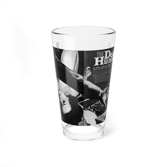 The Dear Hunter, Man's Illustration, December 1965 (Magazine Illustration) Pint Glass 16oz-16oz-Go Mug Yourself