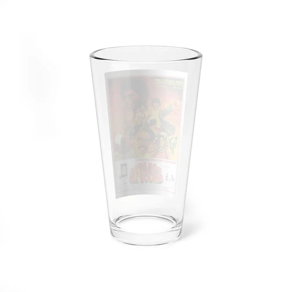 THE DEATH OF BRUCE LEE (THE BLACK DRAGON'S REVENGE) 1975 Movie Poster - Pint Glass 16oz-Go Mug Yourself