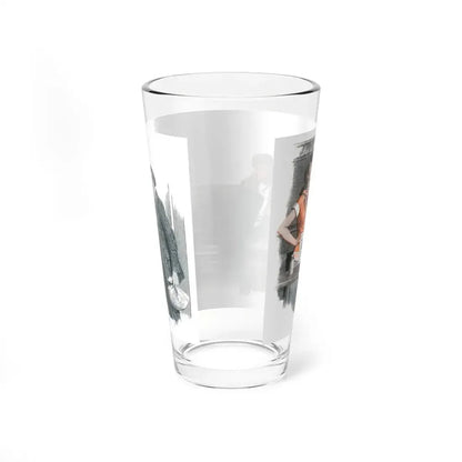 The Death Post by P.C. Wren (1), the Help Yourself Annual, 1931 (Magazine Illustration) Pint Glass 16oz - Go Mug Yourself