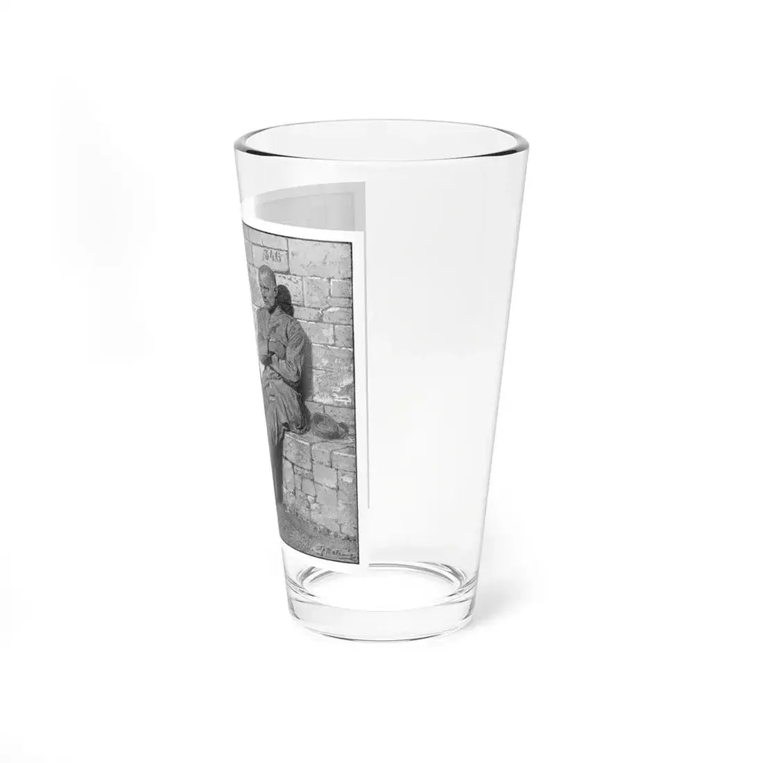 The Death Post by P.C. Wren (2), the Help Yourself Annual, 1931 (Magazine Illustration) Pint Glass 16oz - Go Mug Yourself