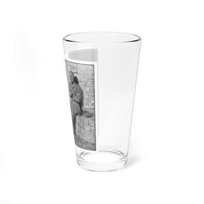 The Death Post by P.C. Wren (2), the Help Yourself Annual, 1931 (Magazine Illustration) Pint Glass 16oz - Go Mug Yourself