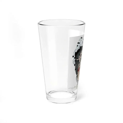 The Death Wish (1), Cosmopolitan, February 1953 (Magazine Illustration) Pint Glass 16oz - Go Mug Yourself