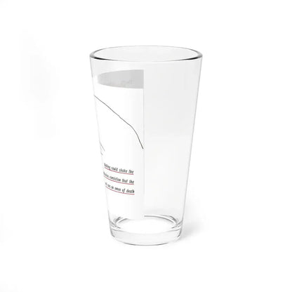 The Death Wish (2), Cosmopolitan, February 1953 (Magazine Illustration) Pint Glass 16oz - Go Mug Yourself