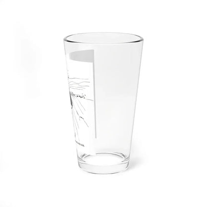 The Death Wish (3), Cosmopolitan, February 1953 (Magazine Illustration) Pint Glass 16oz - Go Mug Yourself