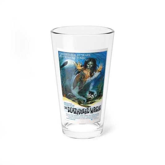 THE DEATHHEAD VIRGIN 1974 Movie Poster - Pint Glass 16oz-16oz-Go Mug Yourself