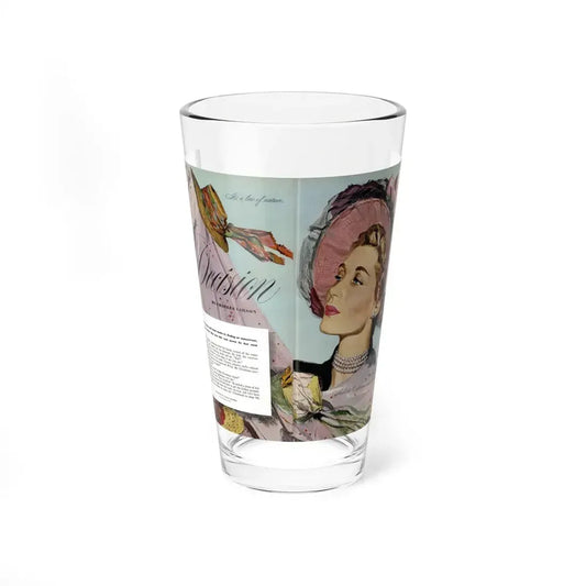 The Decision, Good Housekeeping, July 1949 (Magazine Illustration) Pint Glass 16oz 16oz - Go Mug Yourself