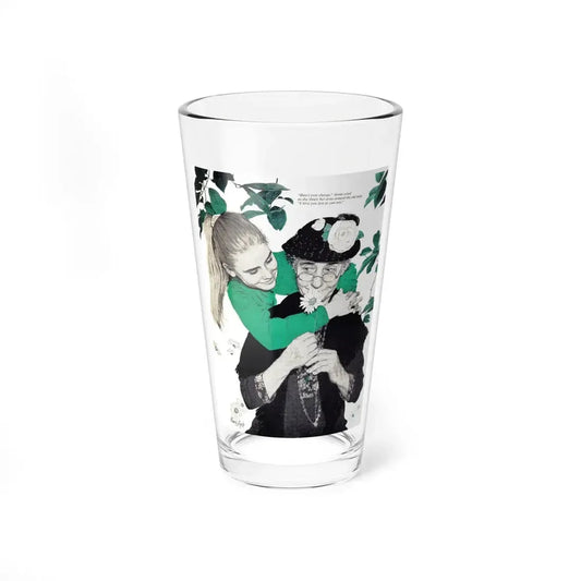 The Decoration Day Picnic, Woman's Day, May 1960 (Magazine Illustration) Pint Glass 16oz 16oz - Go Mug Yourself