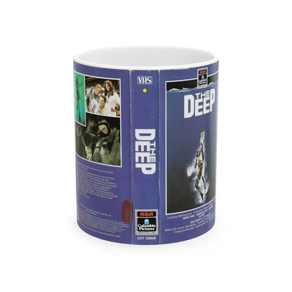 THE DEEP (VHS COVER) - White Coffee Mug 11oz - Go Mug Yourself