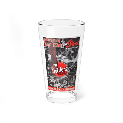 THE DEFILERS 1965 Movie Poster - Pint Glass 16oz-16oz-Go Mug Yourself