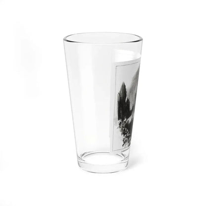 The Delectable Mountains (1), Redbook magazine, December 1926 (Magazine Illustration) Pint Glass 16oz - Go Mug Yourself