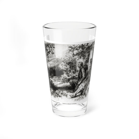 The Delectable Mountains (3), Redbook magazine, December 1926 (Magazine Illustration) Pint Glass 16oz-16oz-Go Mug Yourself