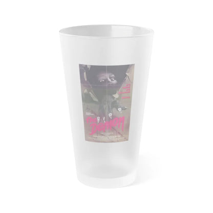 THE DEMON 1979 Movie Poster - Frosted Pint Glass 16oz-16oz-Frosted-Go Mug Yourself