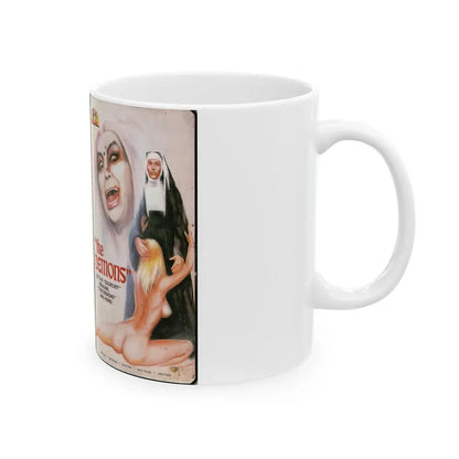THE DEMONS (VHS COVER) - White Coffee Mug - Go Mug Yourself