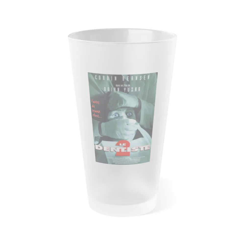 THE DENTIST 2 1998 Movie Poster - Frosted Pint Glass 16oz-16oz-Frosted-Go Mug Yourself