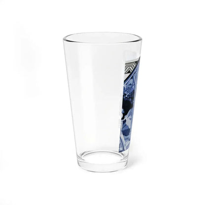 The Deputy at Snow Mountain (Pt. 1), Good Housekeeping, June 1931 (Magazine Illustration) Pint Glass 16oz - Go Mug Yourself