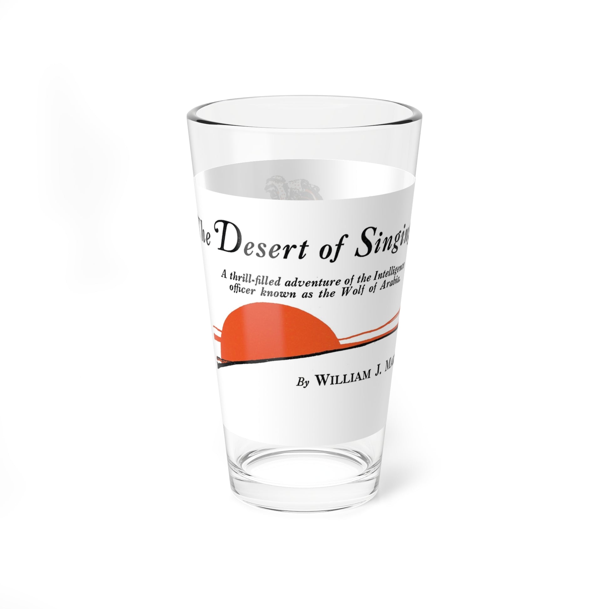 The Desert of Singing Sands, Bluebook, December 1932 (Magazine Illustration) Pint Glass 16oz-Go Mug Yourself