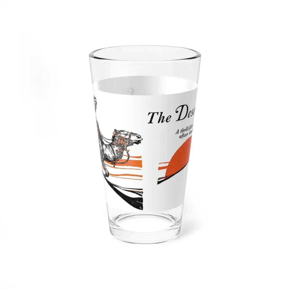 The Desert of Singing Sands, Bluebook, December 1932 (Magazine Illustration) Pint Glass 16oz - Go Mug Yourself