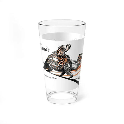The Desert of Singing Sands, Bluebook, December 1932 (Magazine Illustration) Pint Glass 16oz - Go Mug Yourself