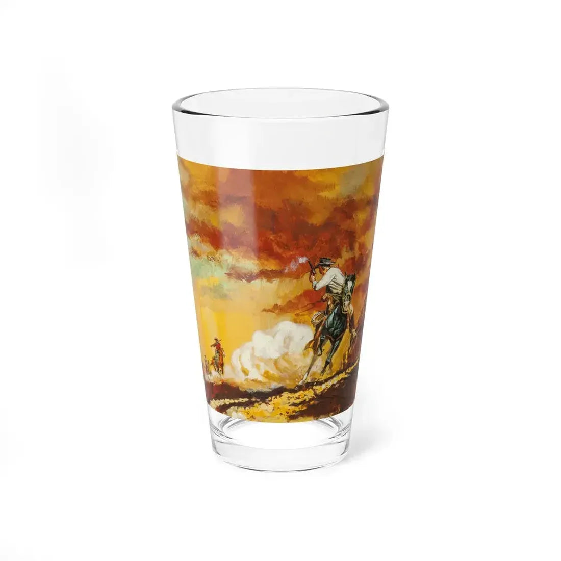 The Desperate Deputy of Cougar Hill, paperback cover (Ace Books, 1965) - Pint Glass 16oz 16oz - Go Mug Yourself