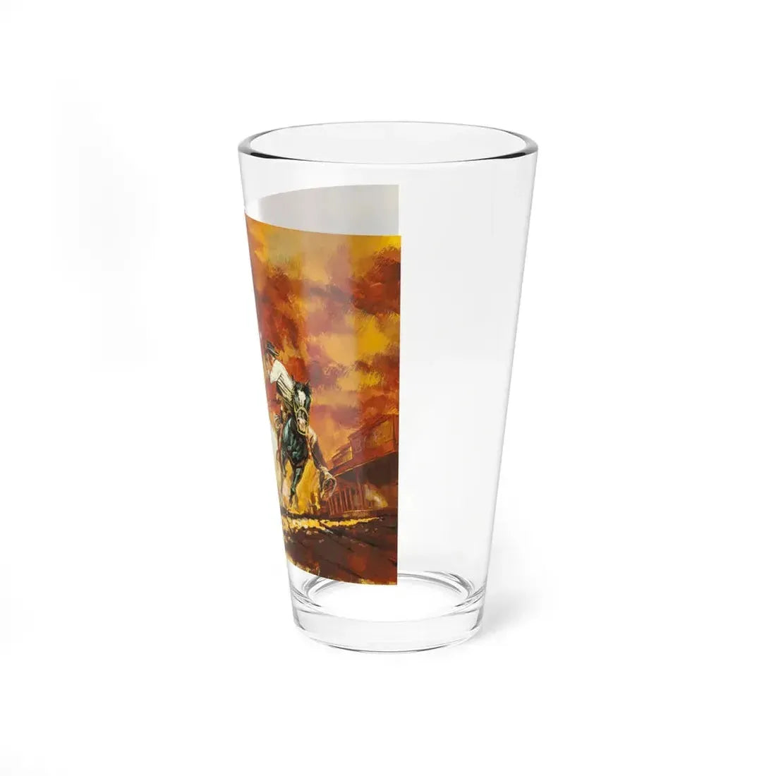 The Desperate Deputy of Cougar Hill, paperback cover (Ace Books, 1965) - Pint Glass 16oz - Go Mug Yourself