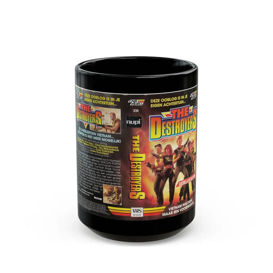 THE DESTROYERS (VHS COVER) - Black Coffee Mug 15oz - Go Mug Yourself