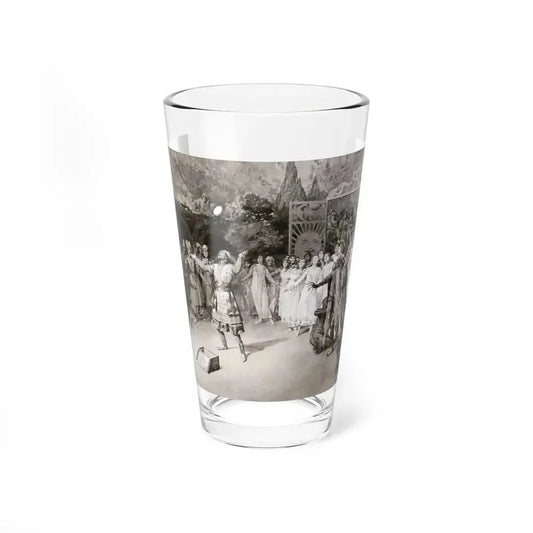 The Destruction of Kostchei, Ballets Russes' The Firebird, 1912 (Magazine Illustration) Pint Glass 16oz 16oz - Go Mug Yourself