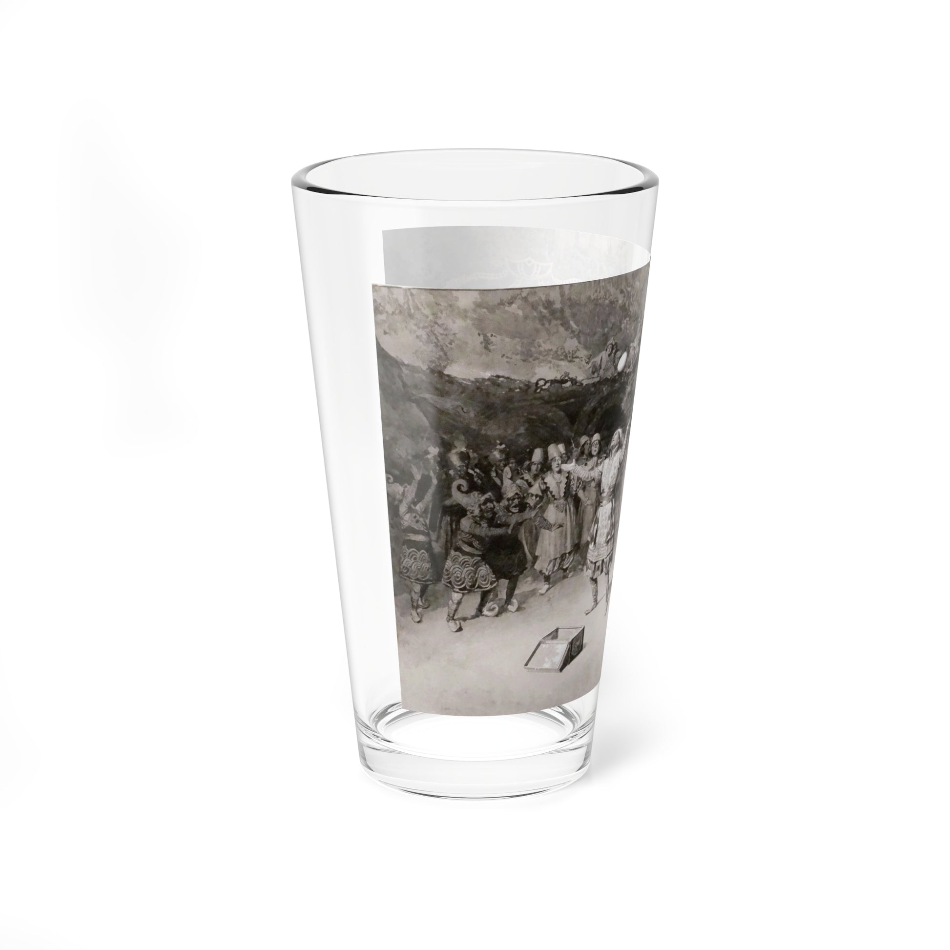 The Destruction of Kostchei, Ballets Russes' The Firebird, 1912 (Magazine Illustration) Pint Glass 16oz-Go Mug Yourself