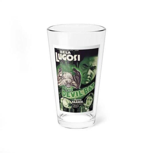 THE DEVIL BAT 1940 Movie Poster - Pint Glass 16oz 16oz - Go Mug Yourself