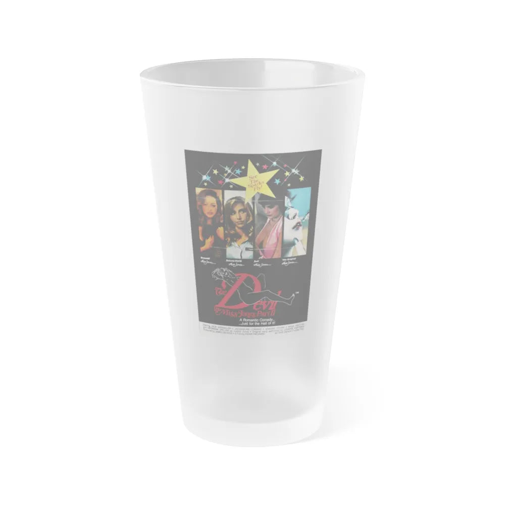 THE DEVIL IN MISS JONES II 1982 Movie Poster - Frosted Pint Glass 16oz-16oz-Frosted-Go Mug Yourself