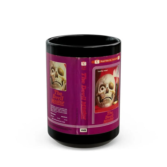 THE DEVIL MASTER (VHS COVER) - Black Coffee Mug 15oz - Go Mug Yourself