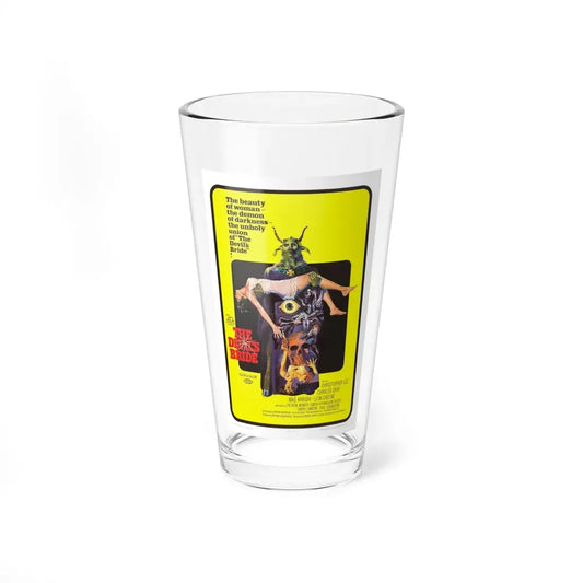 THE DEVIL'S BRIDE (THE DEVIL RIDES OUT) 1968 Movie Poster - Pint Glass 16oz 16oz - Go Mug Yourself