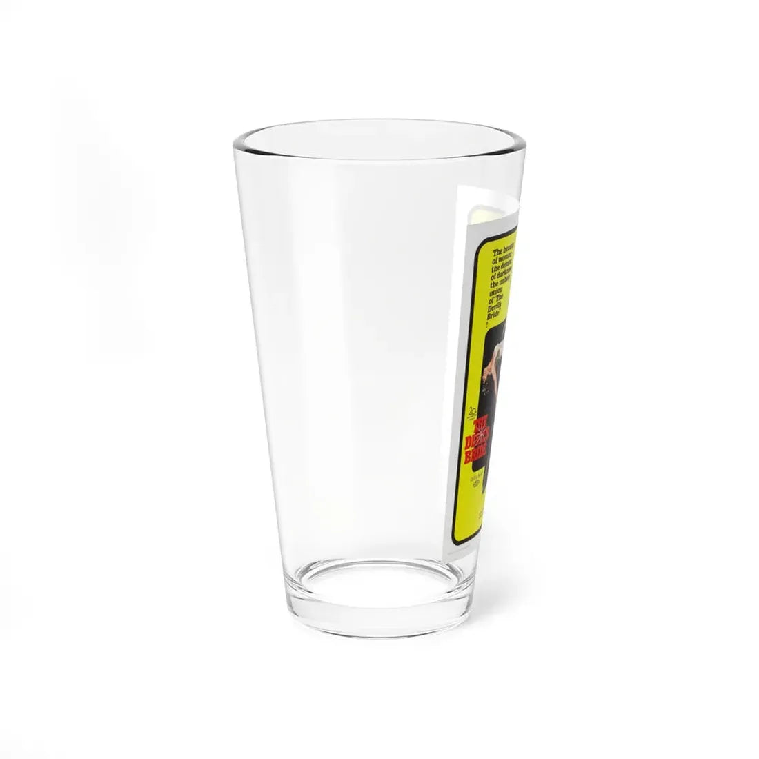 THE DEVIL'S BRIDE (THE DEVIL RIDES OUT) 1968 Movie Poster - Pint Glass 16oz - Go Mug Yourself
