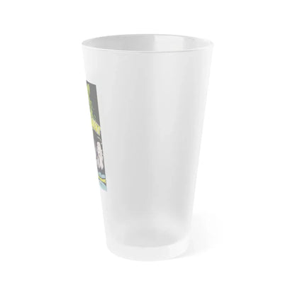 THE DEVIL'S COMMANDMENT 1957 Movie Poster - Frosted Pint Glass 16oz - Go Mug Yourself