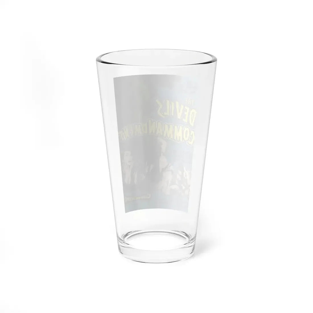 THE DEVIL'S COMMANDMENT 1957 Movie Poster - Pint Glass 16oz - Go Mug Yourself