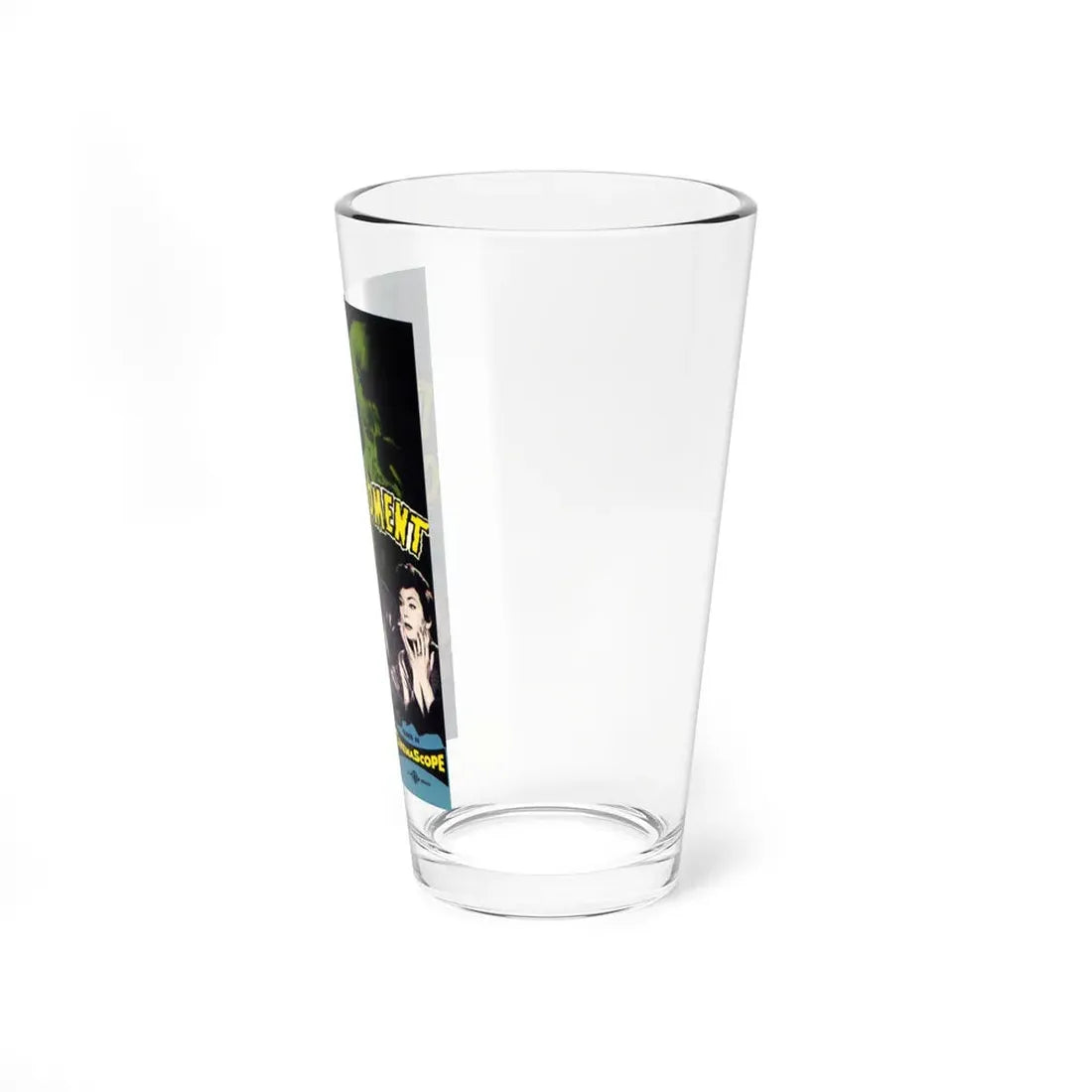 THE DEVIL'S COMMANDMENT 1957 Movie Poster - Pint Glass 16oz - Go Mug Yourself