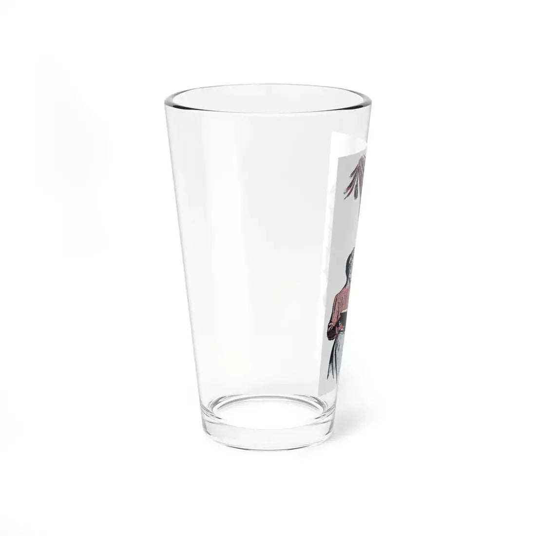 The Devil's Fire (4), Blue Book Magazine, February 1947 (Magazine Illustration) Pint Glass 16oz - Go Mug Yourself