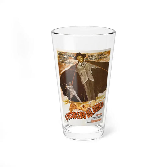 THE DEVIL'S GUNMAN 1974 Movie Poster - Pint Glass 16oz 16oz - Go Mug Yourself